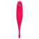 Vacuum-wave contactless stimulator of the Satiffyer Twirling Pro clitoris, silicone, red color