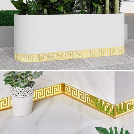 Interior stickers "Labyrinth", mirror, wall decor, set 10 pcs, 10 x 10 cm-7