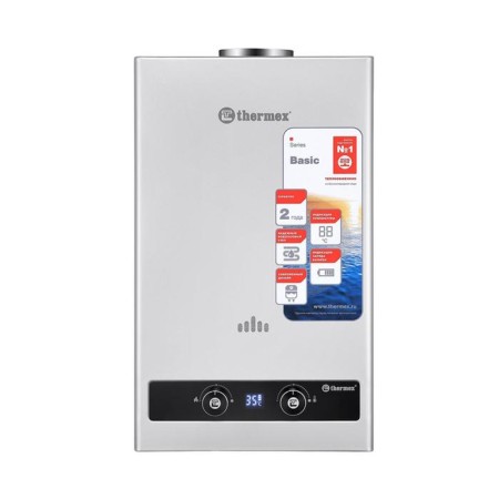 Thermex B 20 D (Silver), flow, 20 kW, silver water heater