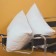 The pillow is tall threeX -chamber, size 50x70 cm, color mix