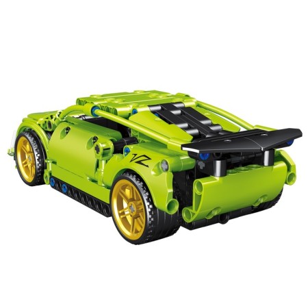 Designer Raced machine Decool Mechetor, Inertia, 248 parts, 6+-1