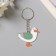 Breek Metal "Seagull White" 4x4 cm