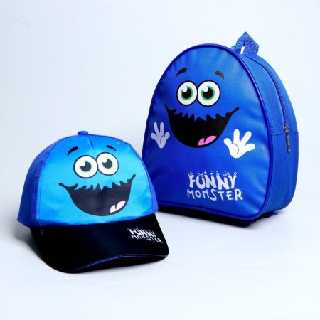 Children's set "Montrustrik" (backpack+cap), rr. 52-54 cm-6