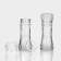 Set of glass mills, 80 ml, 2 pcs, the color is transparent