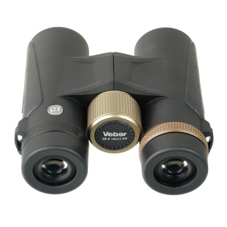 Binoculars VEBER ED-R, 10 × 32 WP, black color-1