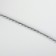 Thread for weaving, d = 1 mm, 25 ± 1 m, silver color