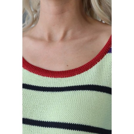 Female jumper, size 44, green color-5