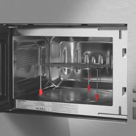 Built -in microwave oven Maunfeld JBMO820GS01, 1080W, 20 l, 6 modes, grill, gray 107713-3