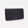 Women's wallet on magnets, black color