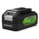 GreenWorks G24B4, 24 V, 4 Ach, Li-Ion, with two connectors, charge indicator
