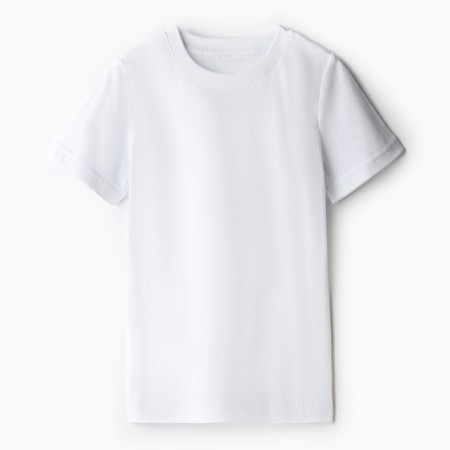 T -shirt Children's Minaku, white color, height 110 cm