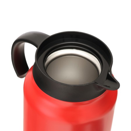 Thermos-coffeery, 1 l, with a strain, retains heat up to 12 hours, red-3