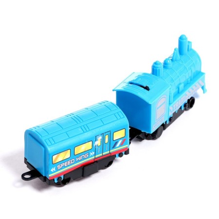 Railway Train, works from batteries-4