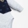 Body crumb I am "Crown costume", blue/gray, height 62-68 cm