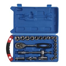 A set of tools in the case of the tundra, automobile, 1/2 
