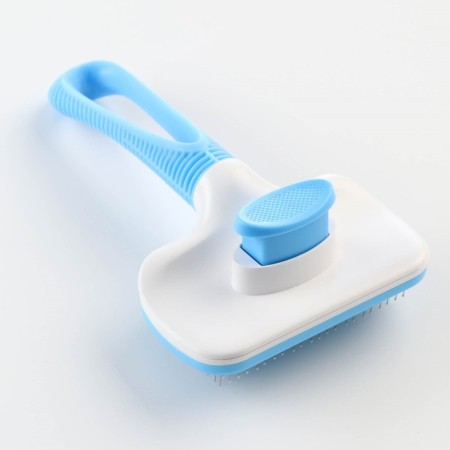 Pugrodnik with self -cleaning pizhon Premium, with drops, lightweight, 10 x 19 cm, blue-1