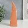 Souvenir Ceramics "Bearded Gnome in the High Coll" Orange Fllock 22x4.7x6.8 cm