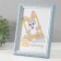 Photo frame Plastic "Vintage" 15x21 cm, blue
