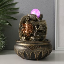 The desktop fountain from the network, the backlight 