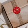 Paper stickers "Best Gift", for gifts, 9 x 16 cm, New Year