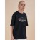 Female T -shirt, size m, black color