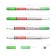 Erichkrause Visioline V-16 Neon+Pastel, 0.6-3.3 mm, bilateral, water-based ink, green, green