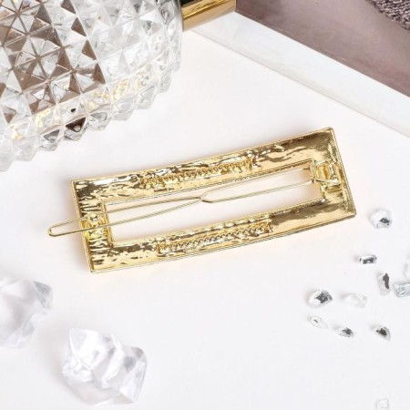 Libe Lava hair clip, 2.5x7 cm, gold-1