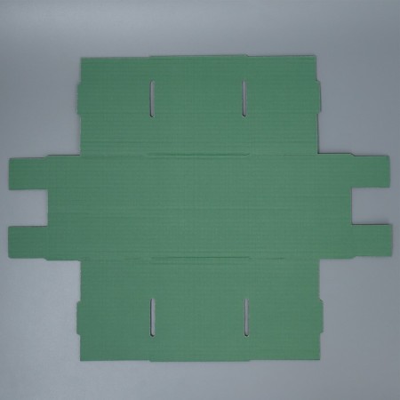 Gift folding box, packaging, “olive”, 16.6 x 15.5 x 15.3 cm-4