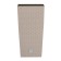 Kashpo Rato Square, 2 subjects: internal and outer capacitance, 14 and 35 l, the color of the mocha