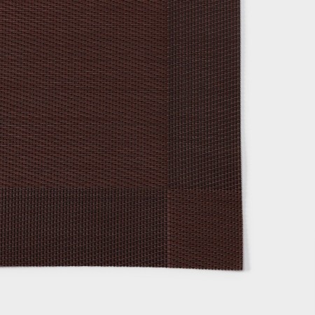 Serving napkin on the table "Chess", 45 × 30 cm color brown color-2