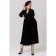 Female dress, size 62, black color