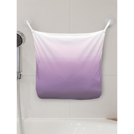 Organizer in a bath on suction cups "Violet gradient", for storing toys and trifles, size 33x39 cm
