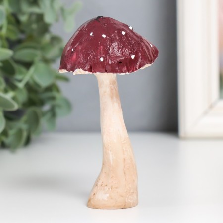 Souvenir Polystone "Red fly agaric" 11.5x6.6x6.4 cm