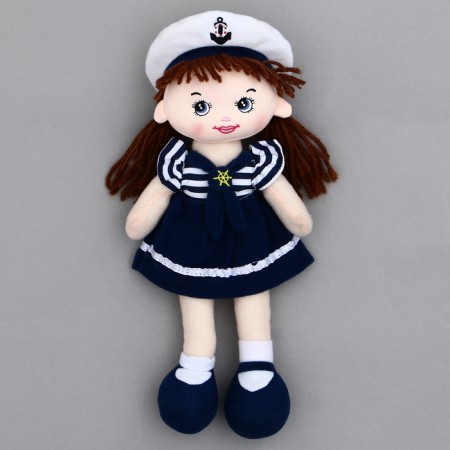 Soft toy "doll", sailor, 30 cm