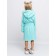 Baby robe, height 164 cm, mint color