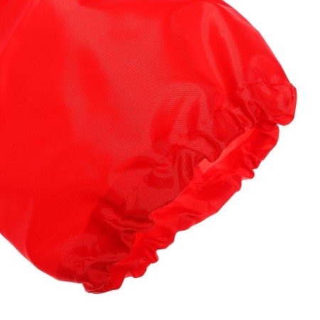Apron for labor (cloak) + sleevens, 475 x 410/190 x 135 mm, (height 104-128), fn 2 red 9220-4