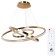 Orione 3 cm chandelier, D 80 cm, 1x160W LED
