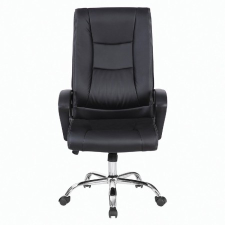 Office Office Brabix "Forward ex-570", chrome, eco-leather, black-2