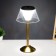 Vilora Table lamp LED USB AKB Gold 15x15x30 cm Risalux