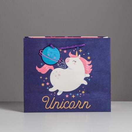 Gift package, packaging, "Unicorn", 27 x 23 x 11.5 cm-2