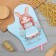 Mittens and Open Ethel "Bright Easter" 20x28cm, Sarzha, 100% X/L, Vatin 250g/M2