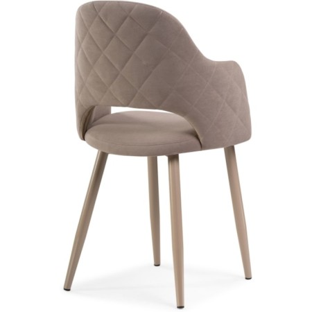 STULL OF A MIGRAL CARROCASS GUTALL/Velur, beige/beige 51x56x82 cm-4