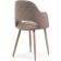 STULL OF A MIGRAL CARROCASS GUTALL/Velur, beige/beige 51x56x82 cm