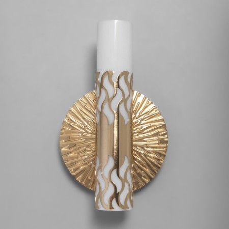 Sconces "minora" Led 3000k gold 21.5x15x15cm-3