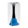 Metal bell, desktop call "Funk", 12.5 x 5 cm, blue