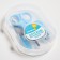 Children's manicure set (scissors, kniper, saw), blue color