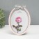 Photo frame plastic for metal 12x17 cm "Bant" pearls and rhinestones 20x14x1.5 cm