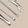 Manicure set "Soft", 10 items, in case, color mix