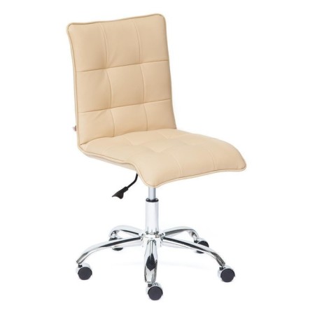 Zero Eco-leather chair, beige 36-34
