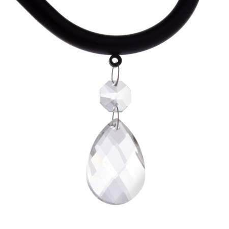 Olivia chandelier 5x60W E27 black-7